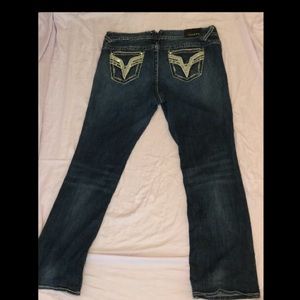 Plus Size Vigoss The Chelsea Slim Boot Jean